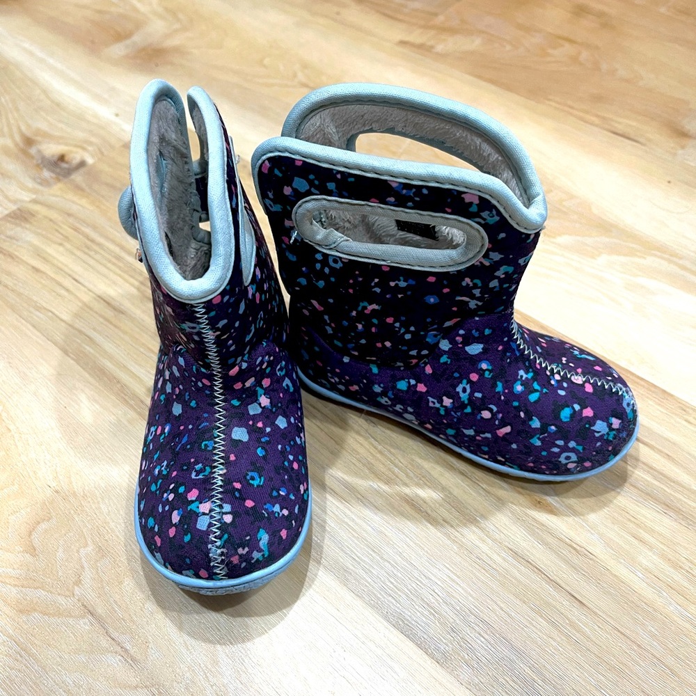 Baby Bogs Purple Multi Color